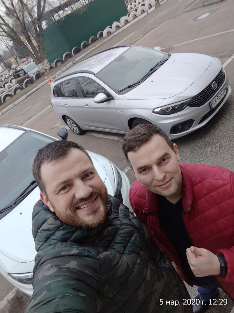 Незапланована зустріч двох Fiat Tipo SW дизель/бензин 1