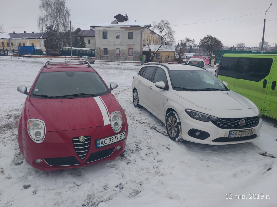 Поїздка+купівля італійця Alfa Romeo Mito 1,3 MultiJet 3
