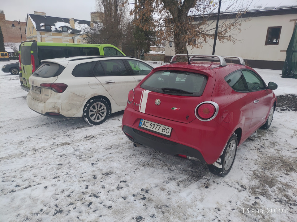 Поїздка+купівля італійця Alfa Romeo Mito 1,3 MultiJet 4