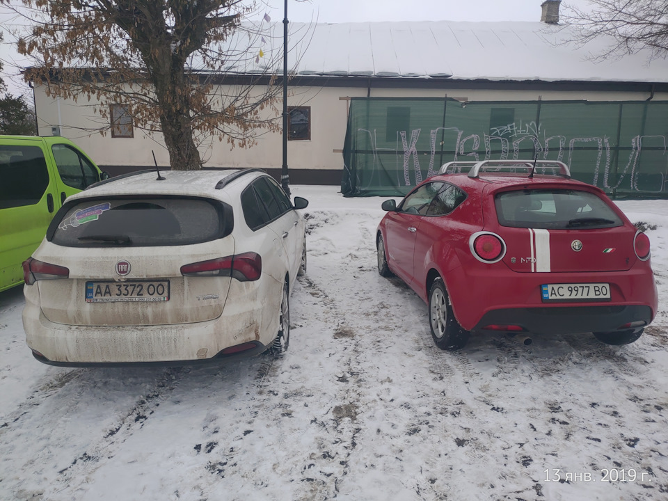 Поїздка+купівля італійця Alfa Romeo Mito 1,3 MultiJet 5