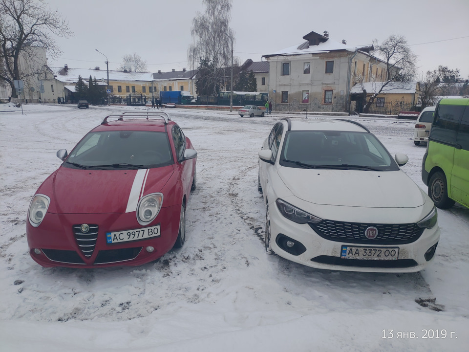 Поїздка+купівля італійця Alfa Romeo Mito 1,3 MultiJet 2
