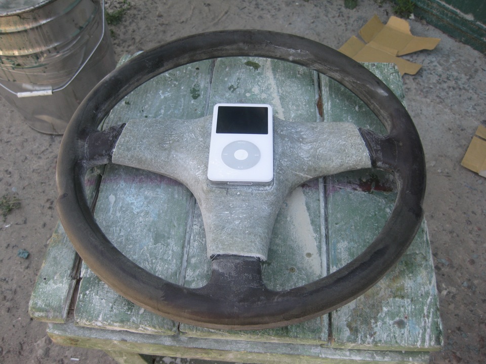 инсталяция ipod 30gb в руль 3