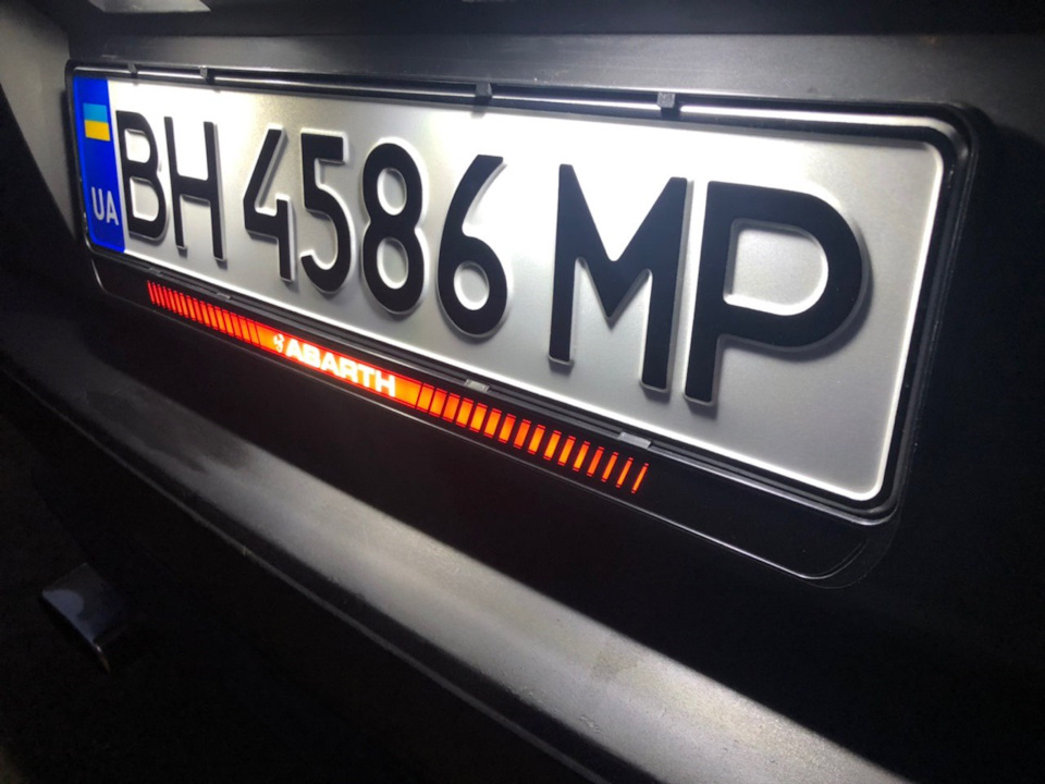 Led рамка з підсвічуванням Abarth 4