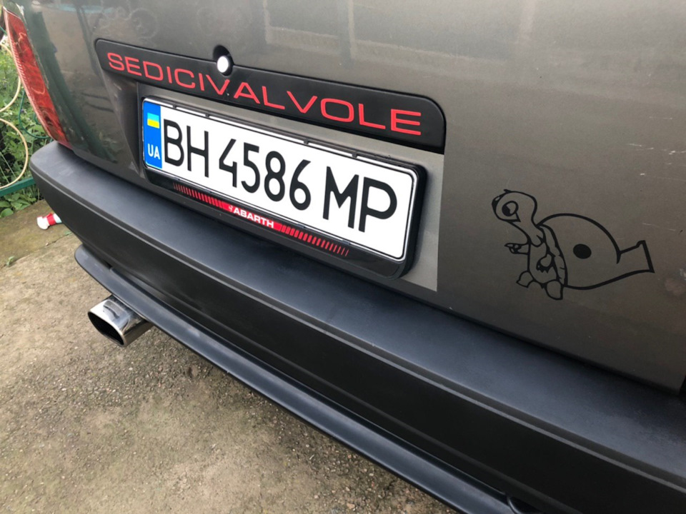 Led рамка з підсвічуванням Abarth 5