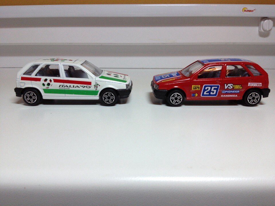 Масштабні моделі Fiat tipo Bburago 1:43 2
