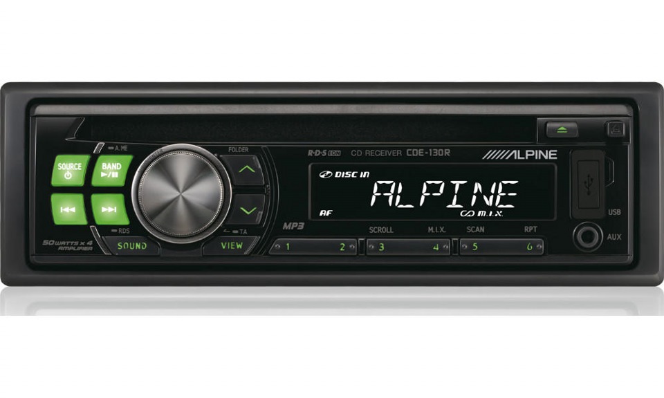 Нова голова ///////Alpine CDE-130R 1