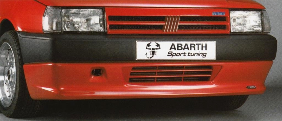 Передний бампер Abarth 5