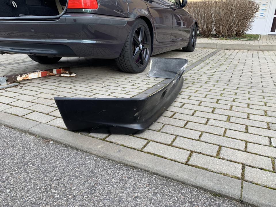 Передний бампер Abarth 1