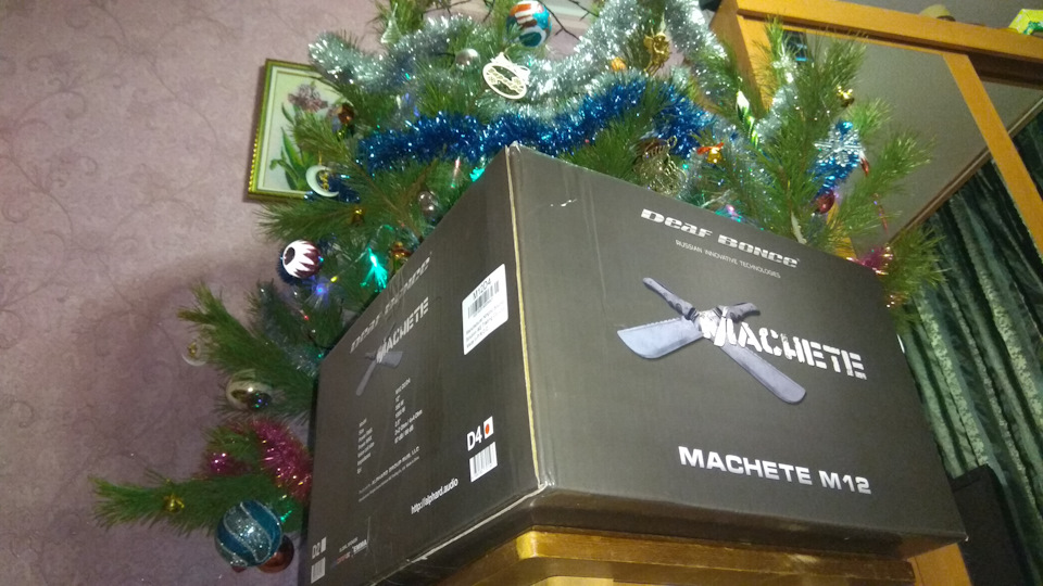 Сабвуферний нежданчик: Alphard MACHETE M12D4 2
