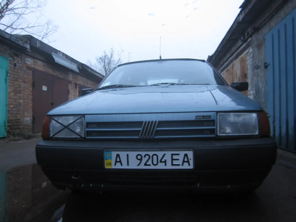 Зима зібрана машина