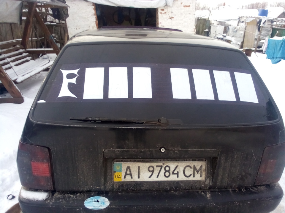 Заднє скло 2 1