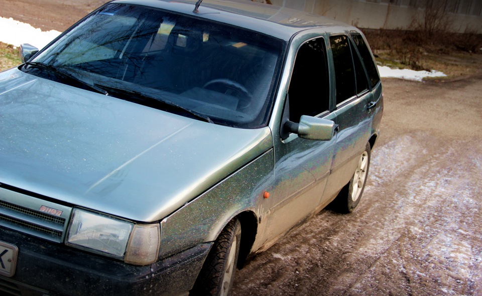 Фотозвіт 02.01.13 Новорічний Fiat Tipo у компанії з Ваз 2109 =) 1