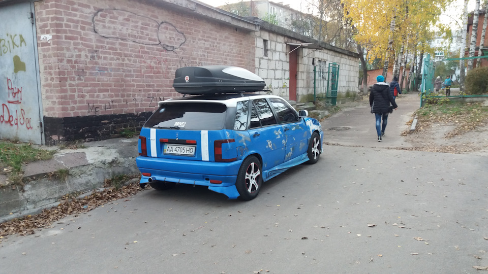 Тепер обважування по колу врівень, справа за велокріпленням, відмінний зазор, і кліренс норм) 2