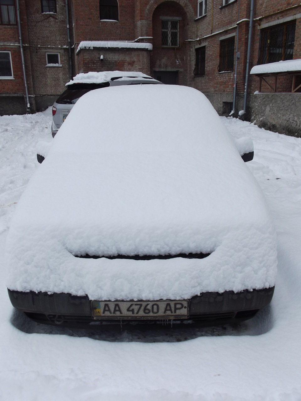 Вночі пройшов сніжок;) 1