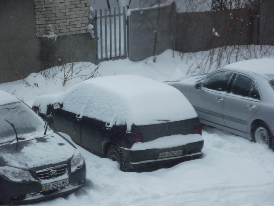 Всі пишуть про перший сніг… ну, і я теж напишу 1