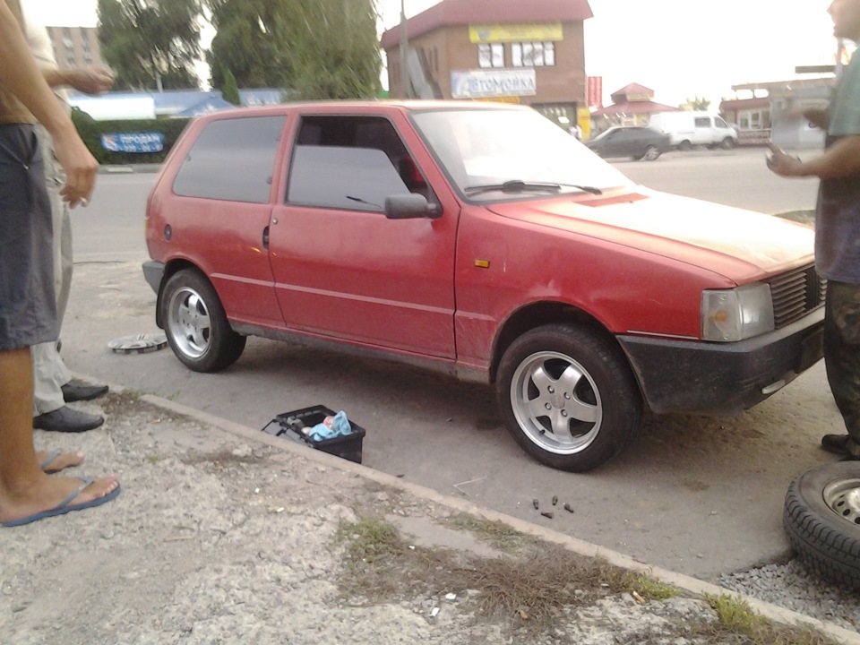 Поставив 14 диски 4