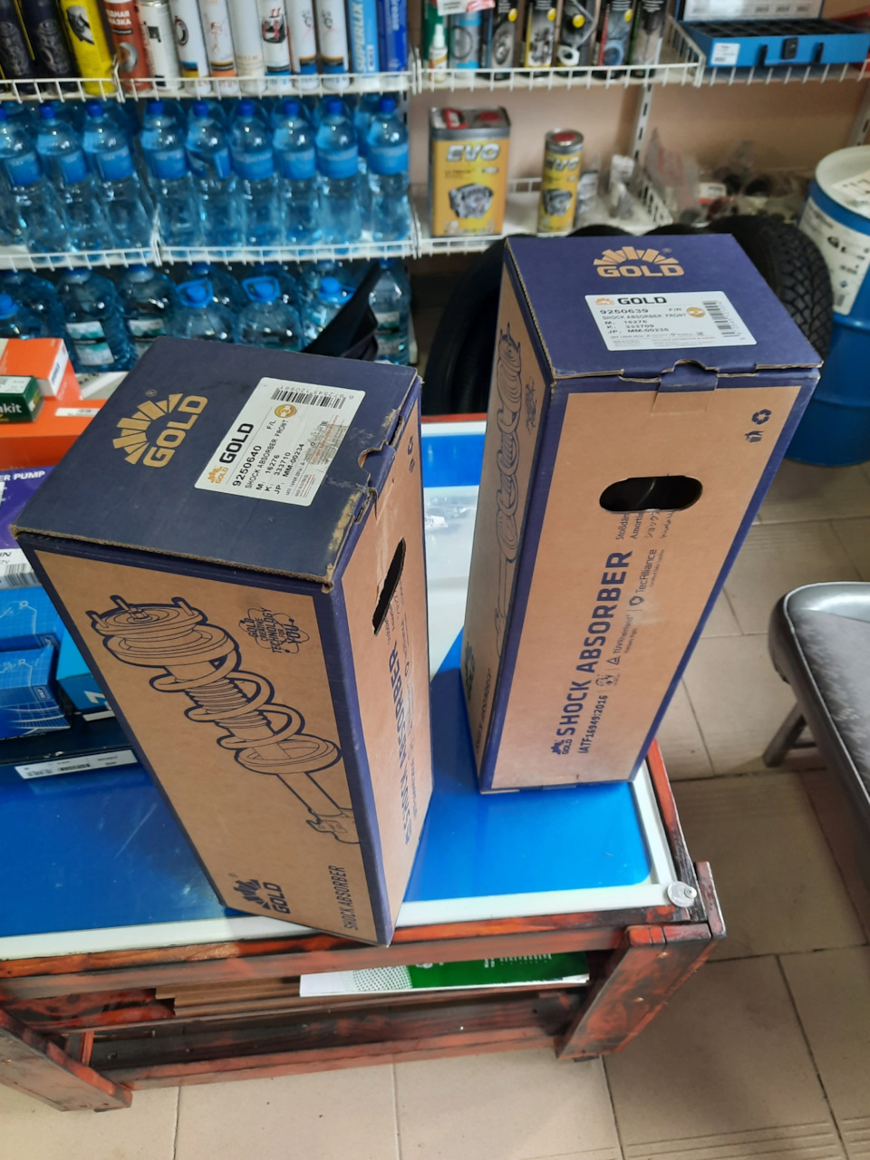 Нові передні аморти 1