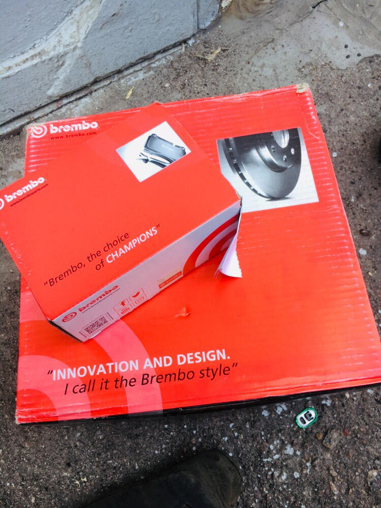 Перехід на 300 мм. Гальма Brembo 5