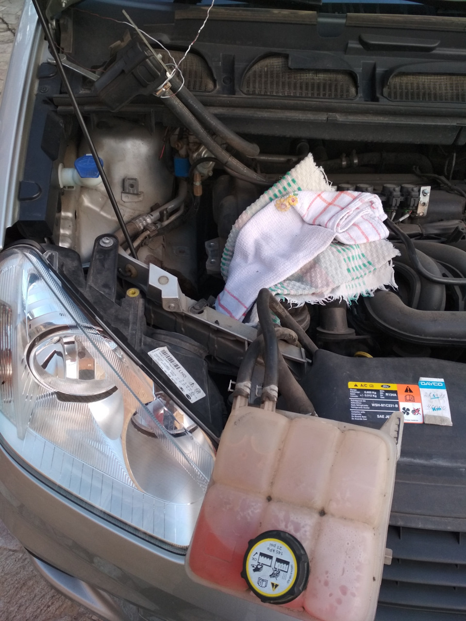 #21 Заміна правої гідро опори на Ford c-max 5