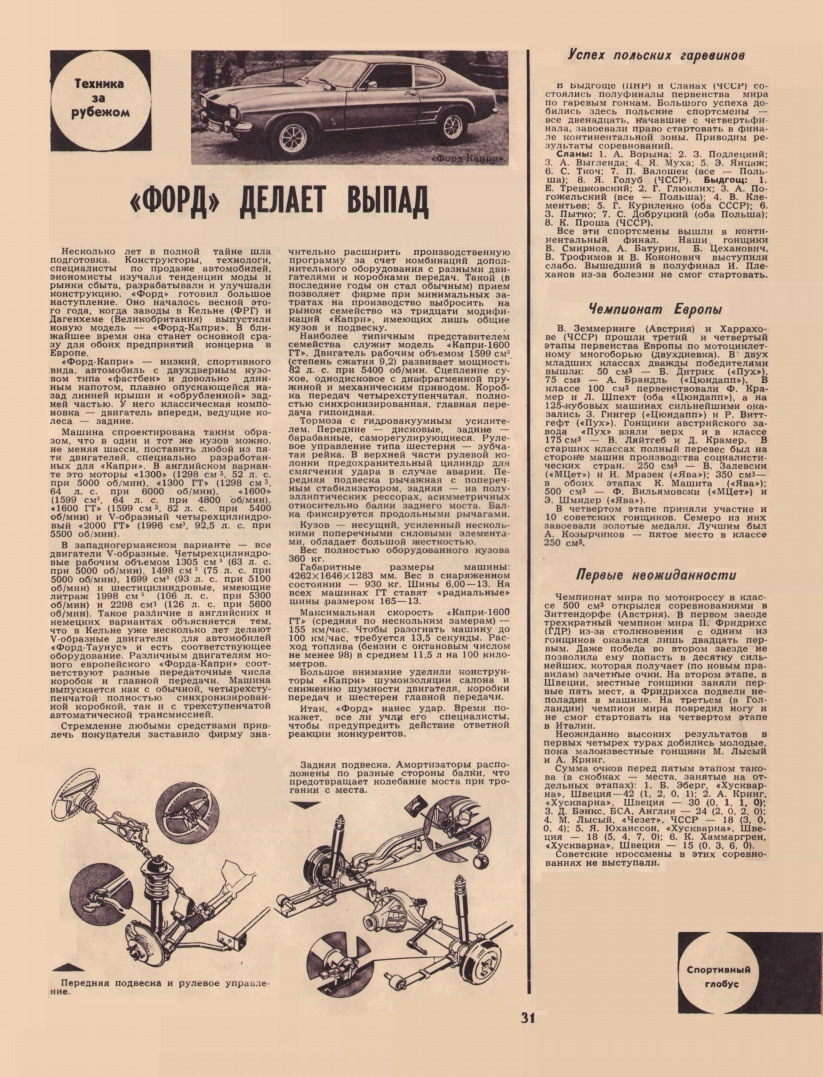 : За Рулём 1969г №9 о Капри… 1