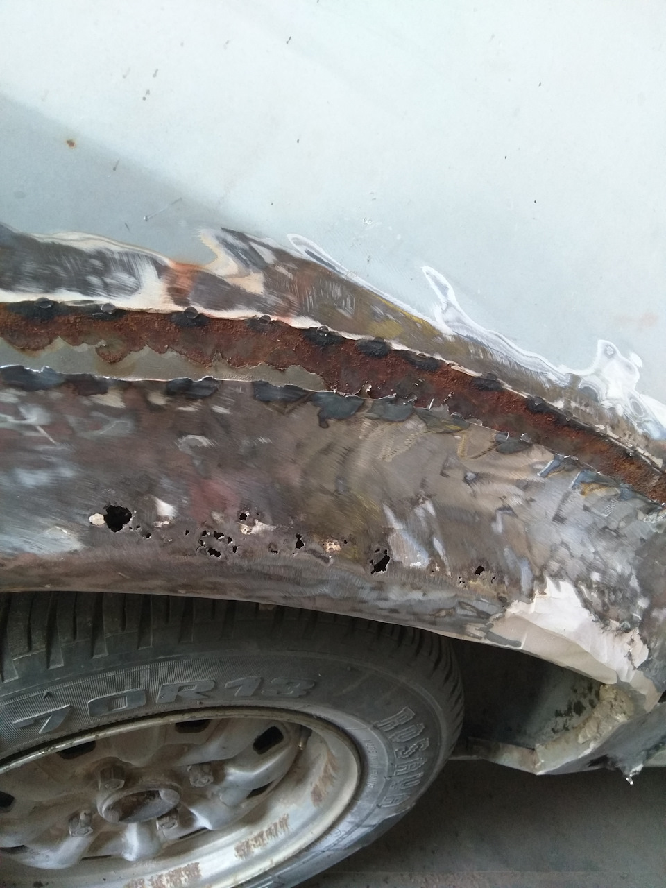 Видаляємо самопальні арки. 3