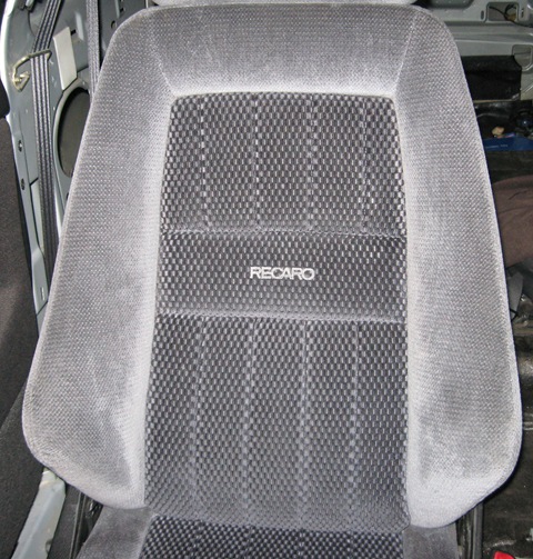 Встановлення сидінь RECARO 1