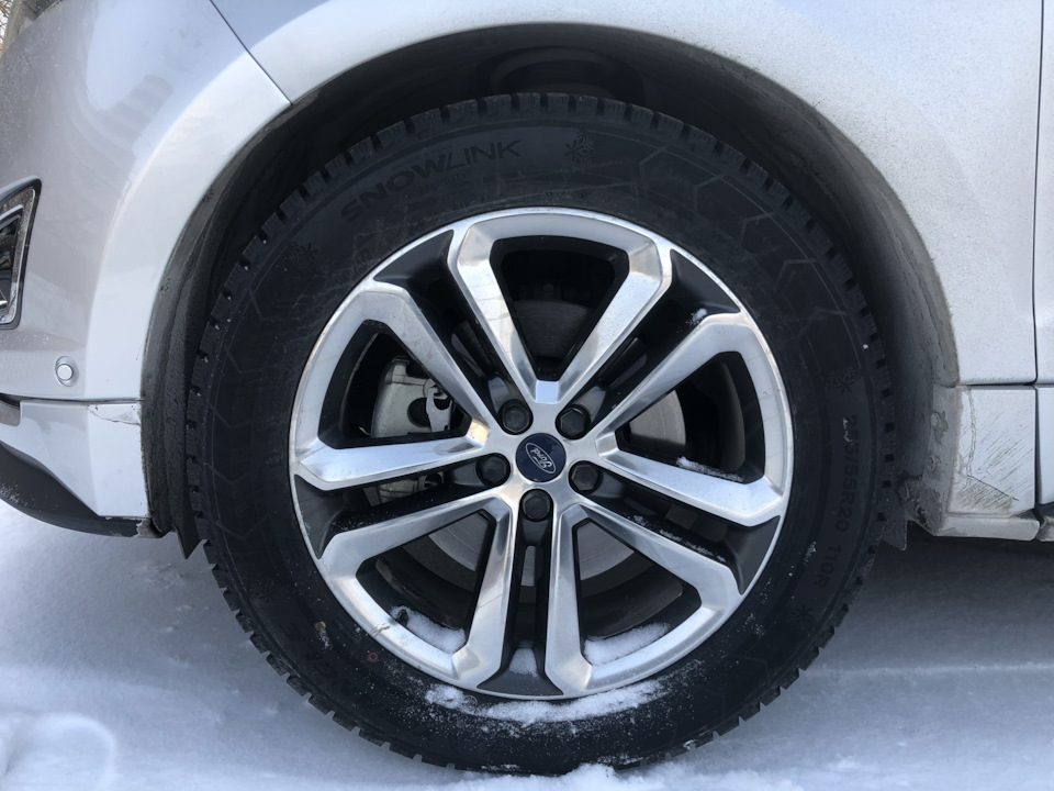 255/55 R20 — зимой ничего не трет 2