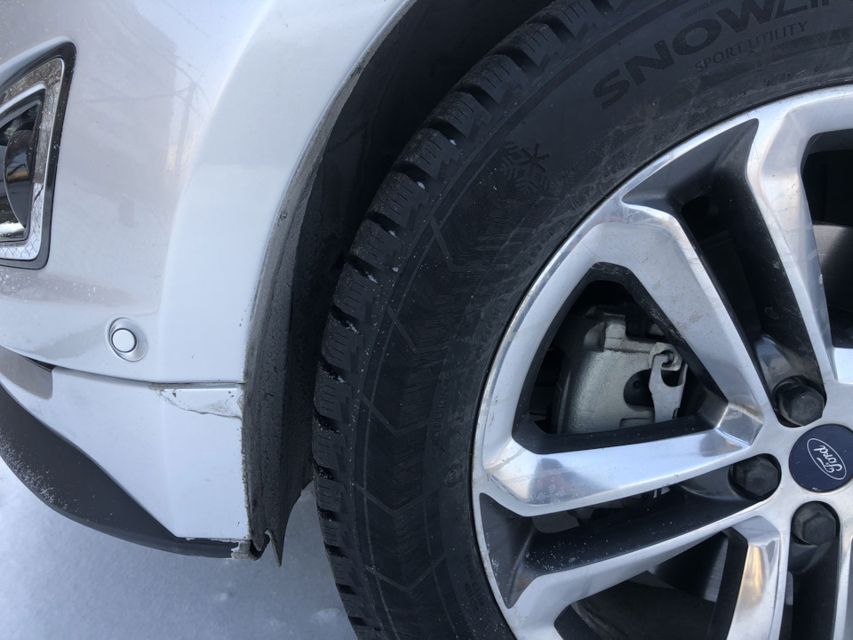255/55 R20 — зимой ничего не трет 3
