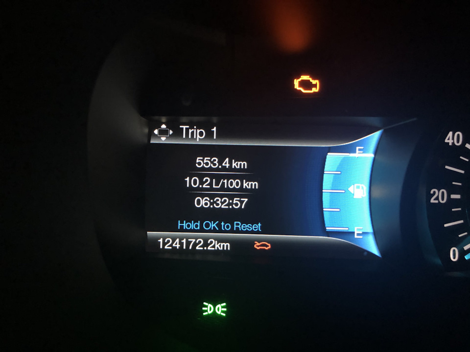 Приборка врет. Расход на Ford Edge 2.7. Часть 1. 4