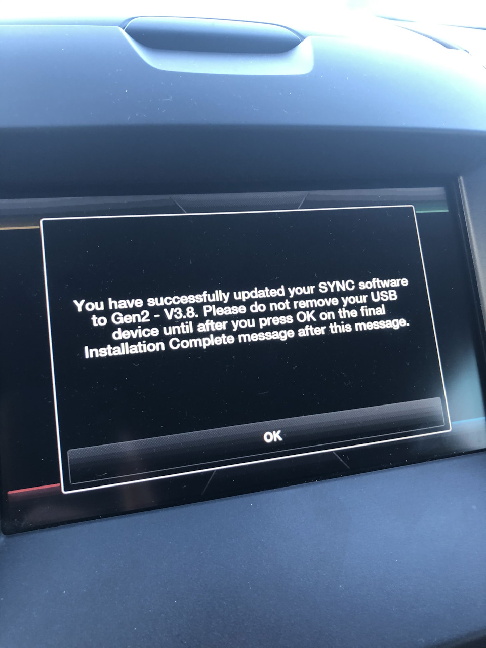Русификация SYNC 2 на Ford Edge 3