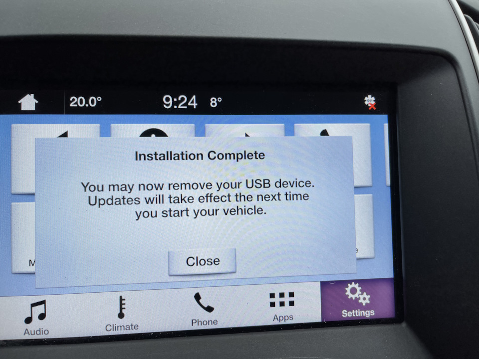 Не оновлюється Sync 3 / налаштування CarPlay 3