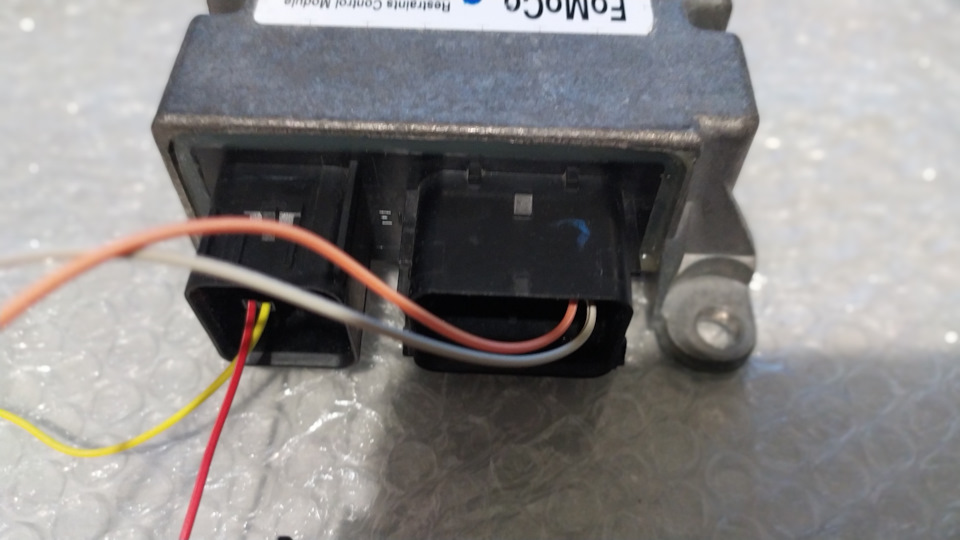 чистка crash data подушок безпеки infineon XC2361 2