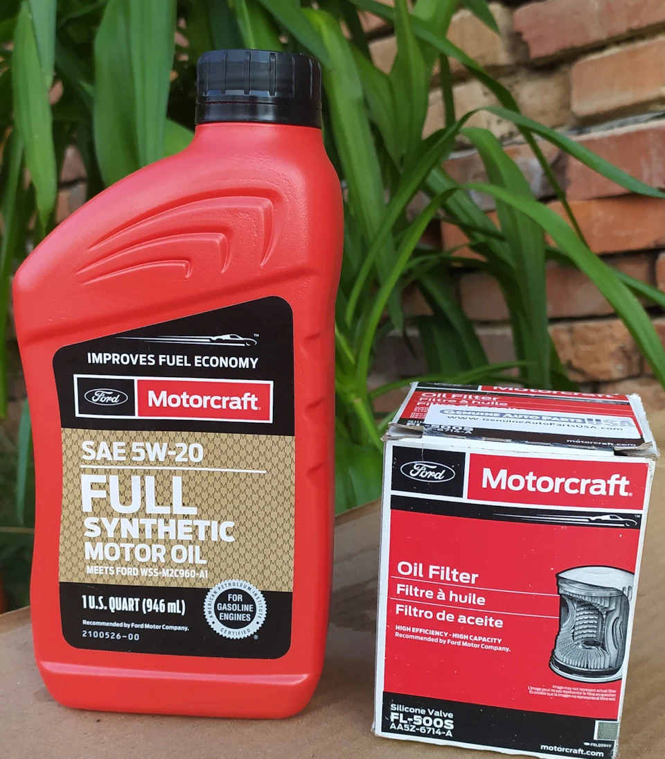 заміна масла motorcraft 5w-20