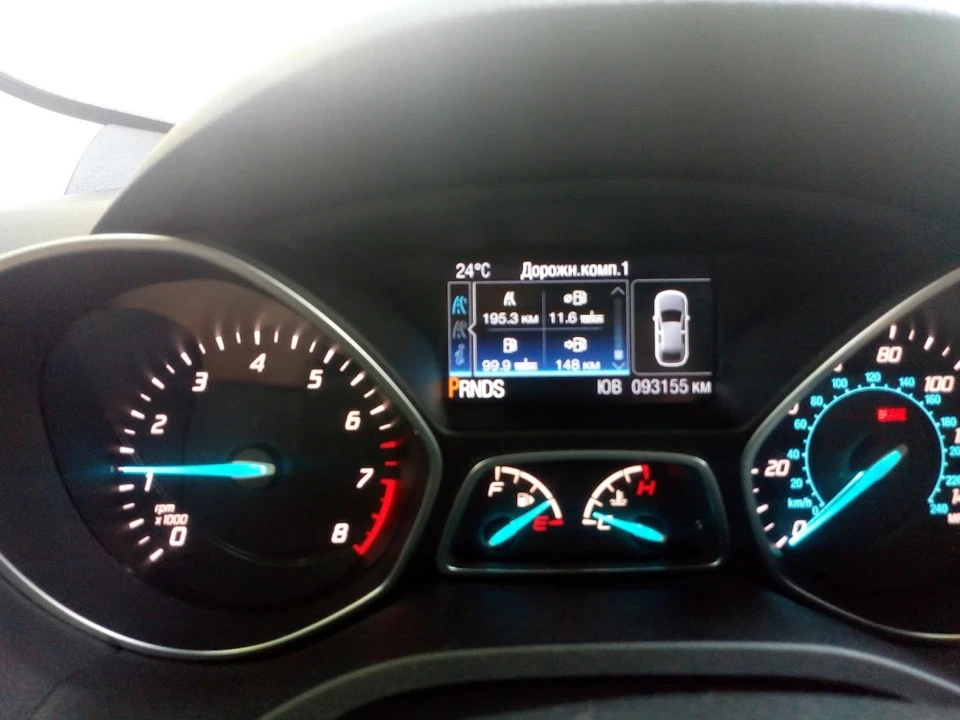 Реальна витрата палива на Ford Escape 2.0 Ecoboost AWD