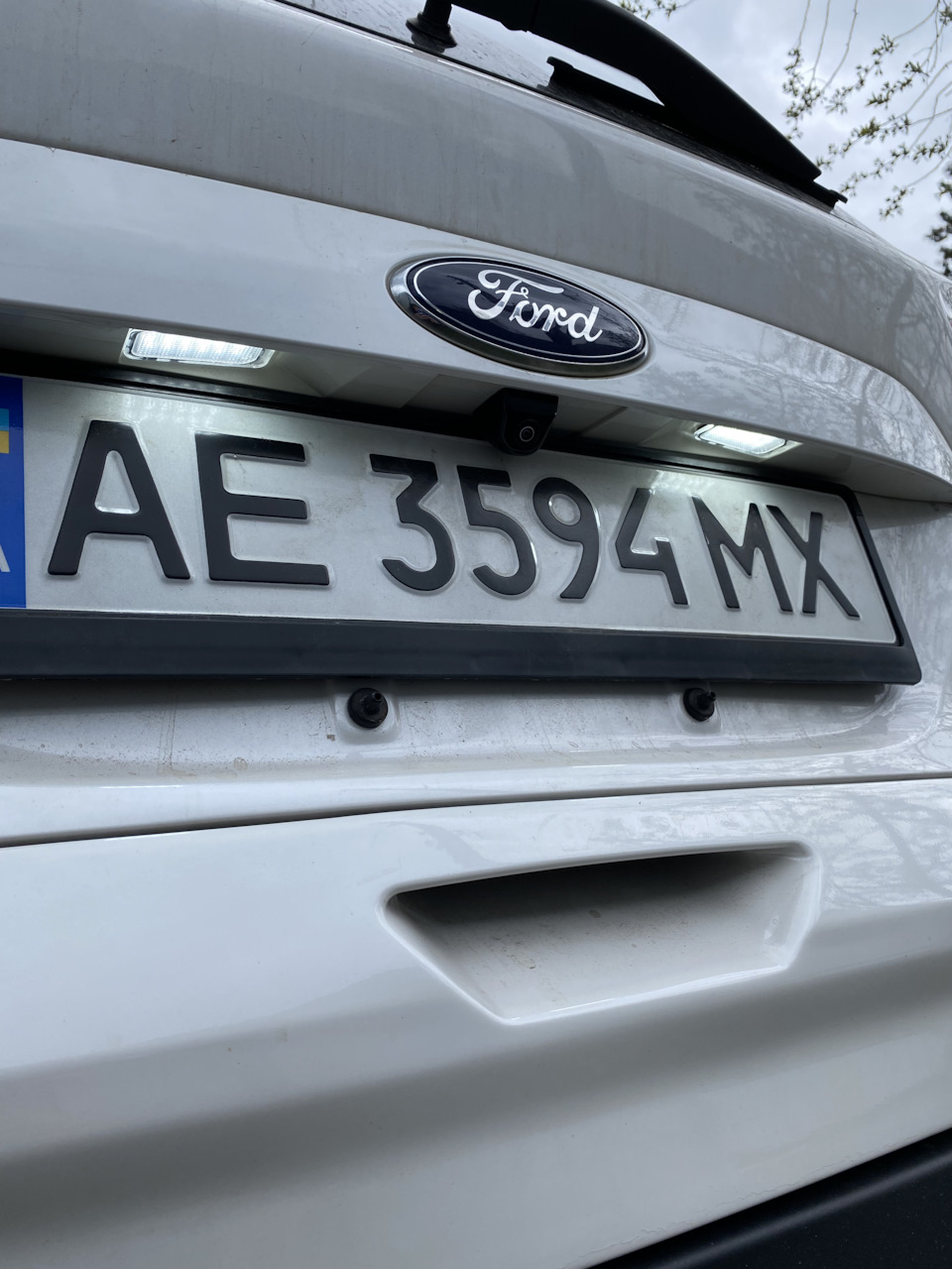 LED підсвічування номера 1