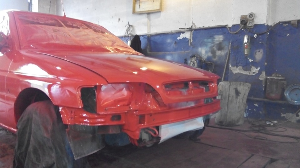 незапланований ремонт та фарбування авто Ч.4 5
