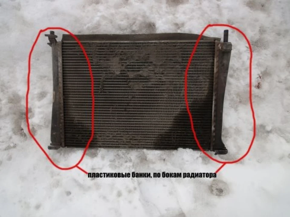 радіатор потік