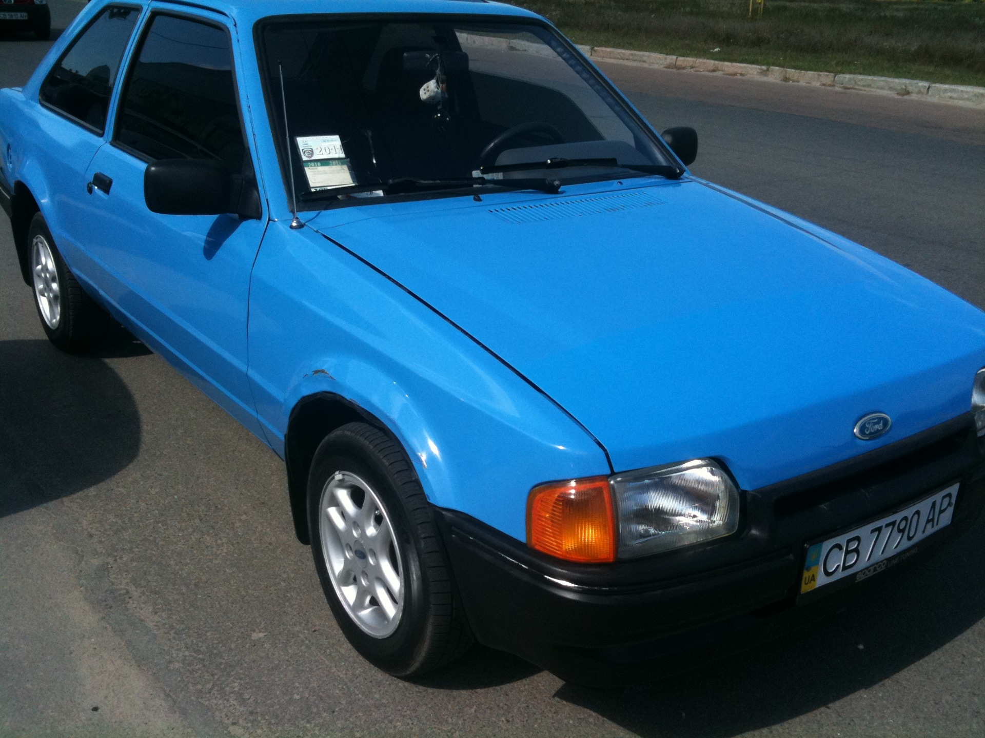 Ось нарешті виїзд шкоди 120l і екорту 1