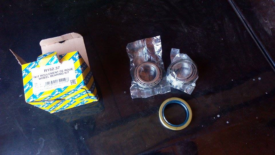 Заміна підшипників, барабанів і колодок 2