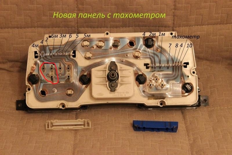ремонт покажчика палива 2