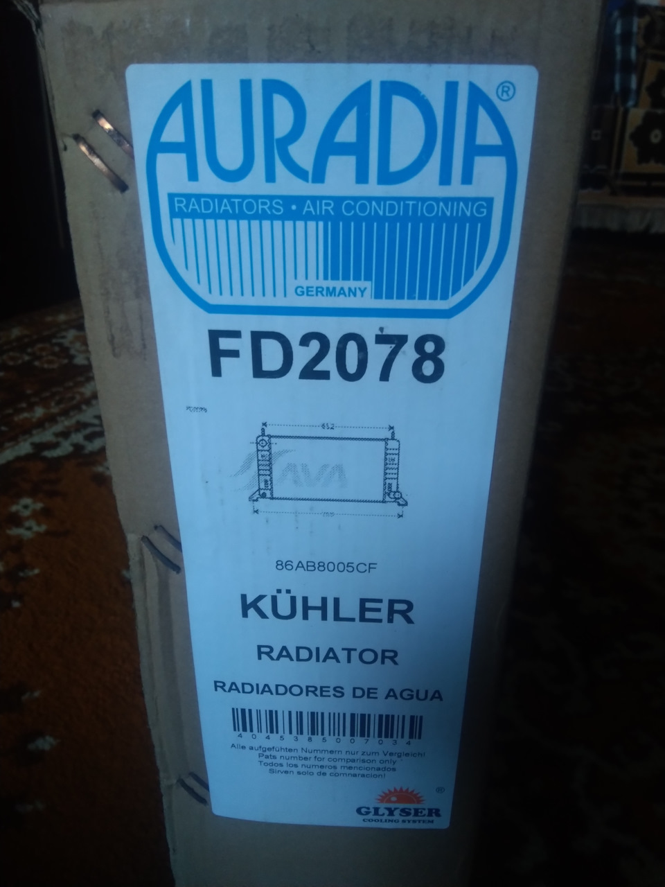 Радіатор Glyser Auradia 4