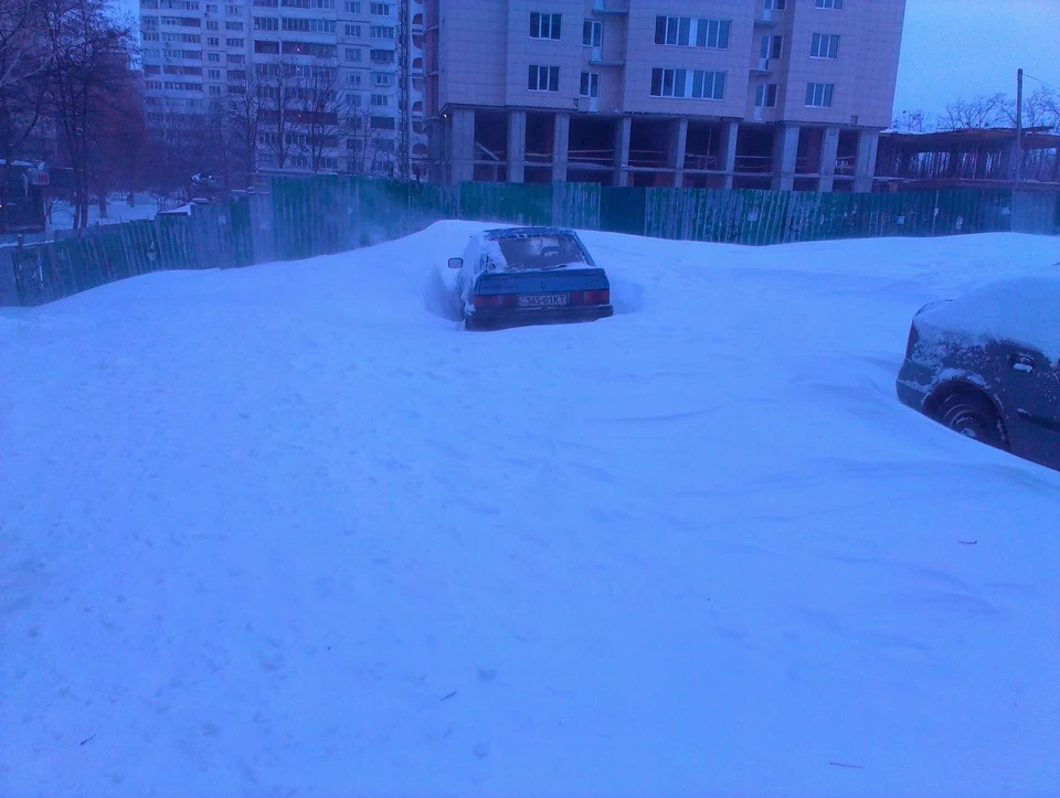 Засипало!