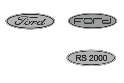 емблема ford (шильдик) 1