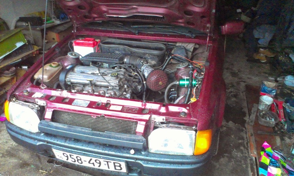 як встановлювався 1.8 zetec 5