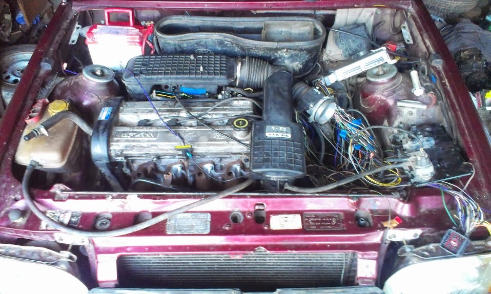 як встановлювався 1.8 zetec 4