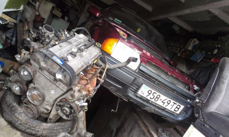 як встановлювався 1.8 zetec 1