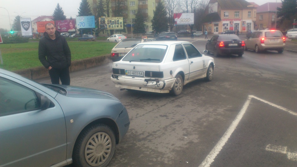 ось і хана задньому бамперу((((( 2