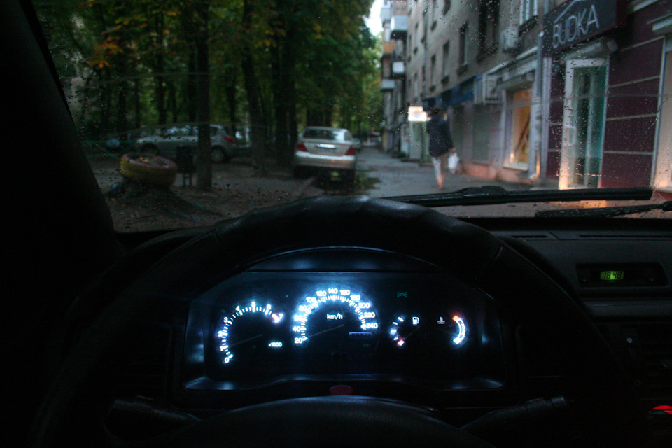 Led-підсвічування панелі приладів 5