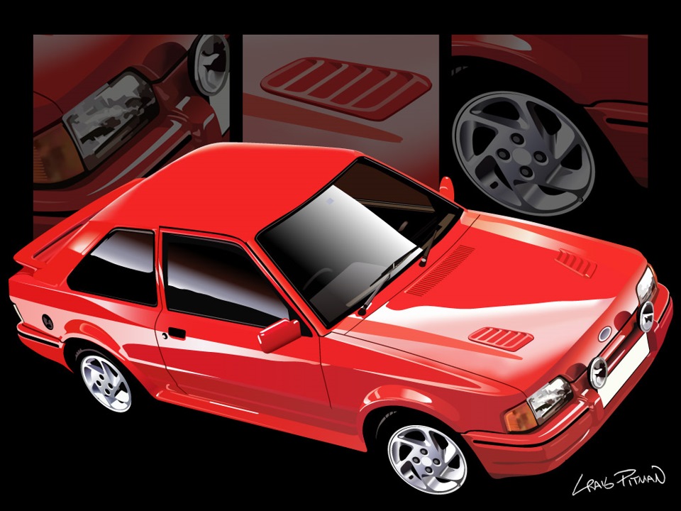 На шляху до Ford Escort RS Turbo 1