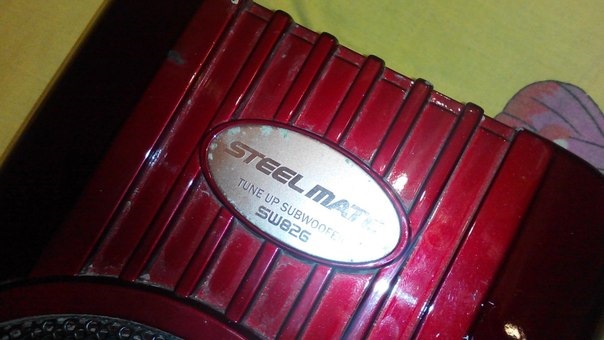 subwoofer Steel Mate sw 826 (продав) 1
